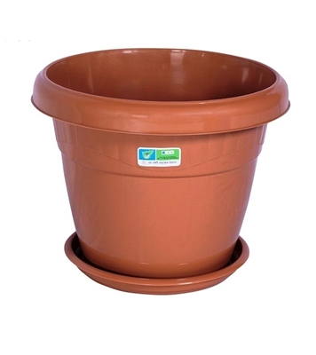 Buy Flower Tub with Tray 14L  Sandal Wood Online