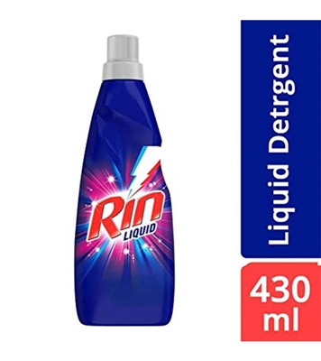Buy Rin Detergent Liquid 430ml Online at Best Price
