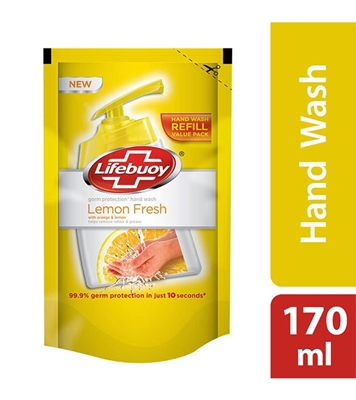 Buy Lifebuoy Hand Wash Lemon Refill 170ml Online