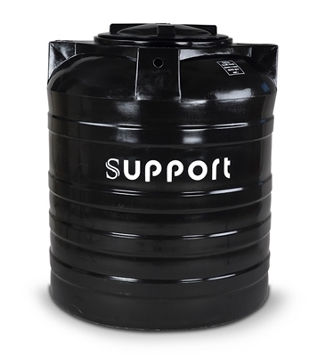 Buy Support Water Tank 2000L -Black Online at Best Price