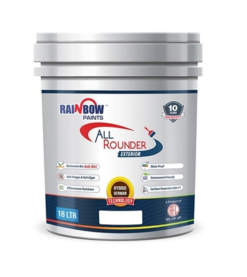 Buy Rainbow All Round Exterior Emulsion Paint White 18 Liter Online