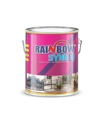 Buy RAINBOW Synglo Synthetic Enamel Paint  0.91 Ltr Golden Yellow Online