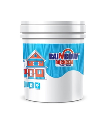 Buy  Rainbow Rockcem Cement Paint 20 kg White Online