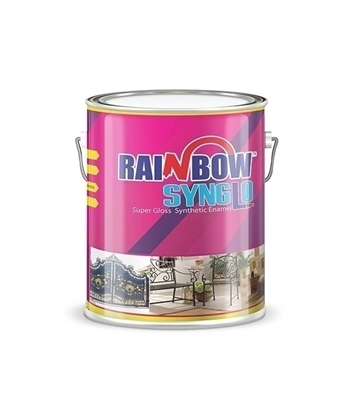 Buy Rainbow Synglo Synthetic Enamel Paint 3.64 Ltr Georgin Green Online