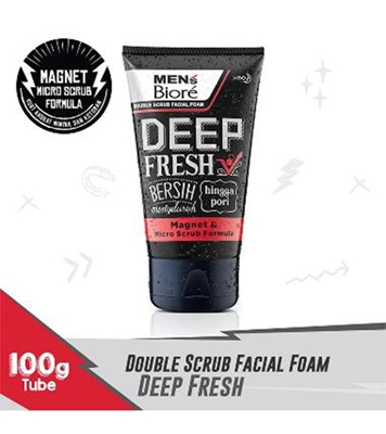 Buy Biore Mens Facial Foam- Deep Fresh 100 gm Online at Best Price