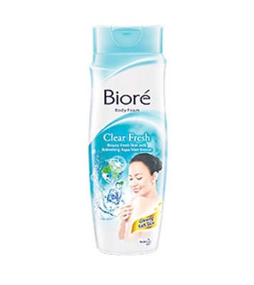 Buy Biore Women's Shower Cream Clear Fresh 250 ml Online