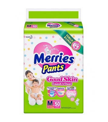 Buy Merries Baby Diaper - Pant System M-50 Online