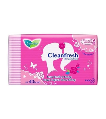 Buy Laurier  Panty liner - Fresh Floral Perfumed-40 Pad Online