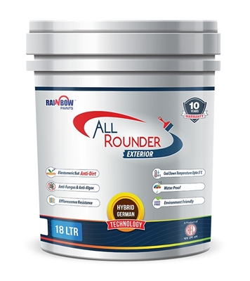 Picture of Rainbow Paints All Rounder Exterior Emulsion 18 Ltr