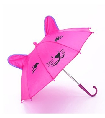Buy Cat Shape Baby Umbrella Pink 18" Online at Best Price