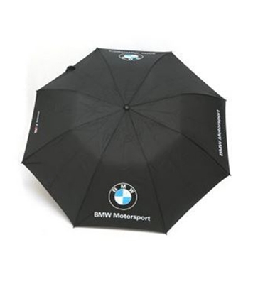 Buy BMW Single Lear Umbrella 28" Black Online at Best Price