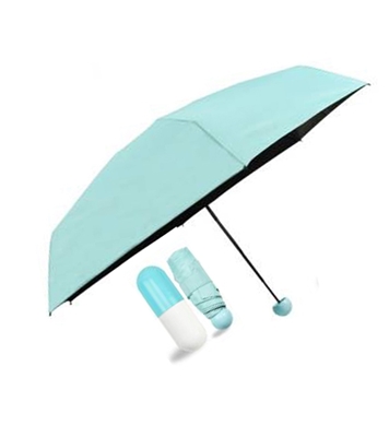 Buy Ladies Capsule Umbrella Blue 35" Online at Best Price