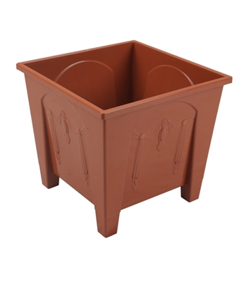 Picture of Square Flower Tub 12” (15L) Sandal Wood -TEL