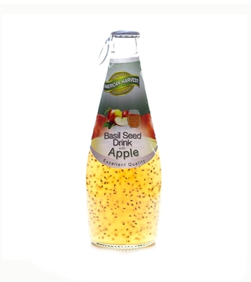 Buy American H Basil Seed Apple Juice 290ml Online