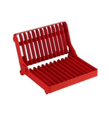 Buy Smart Dish Rack With Tray Red Online