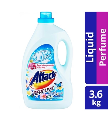 Buy Attack Liquid Detergent Perfume Floral 3.6 kg Online