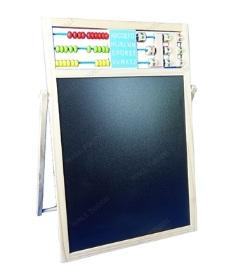 Buy Double Sided Educational Magnetic & Wooden Writing Board Small Online