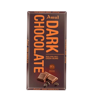 Buy Amul Dark Chocolate 150gm Online