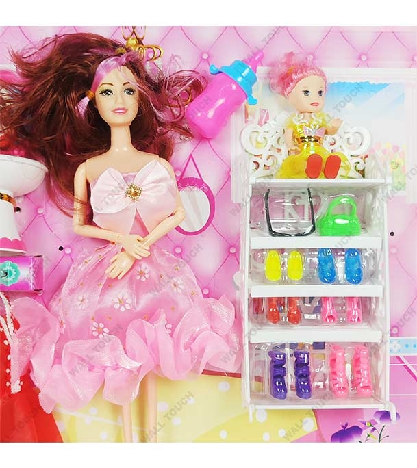 Buy Beauty Fashion and Stylish Barbie Doll With Dress & Accessories Online