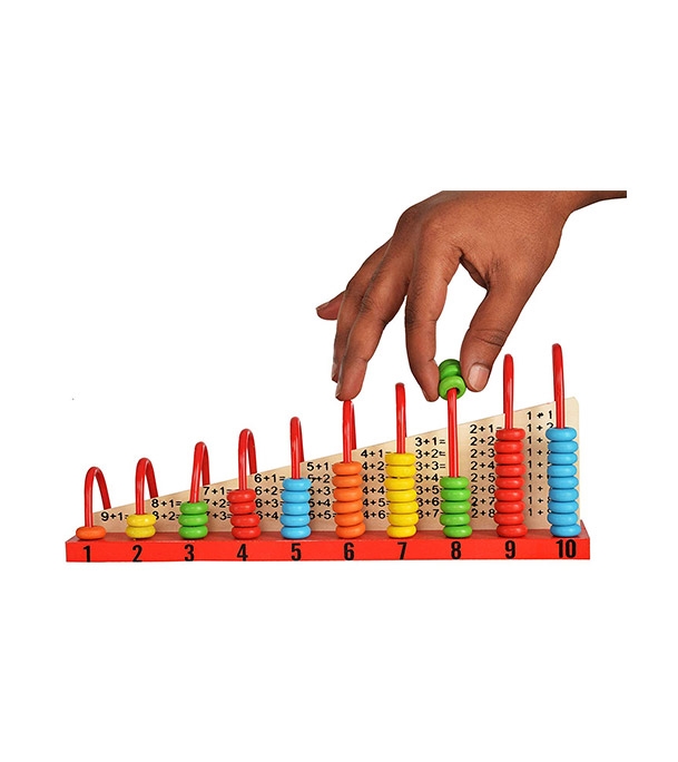 Buy Wooden Double-Sided Calculation Shelf Abacus Online