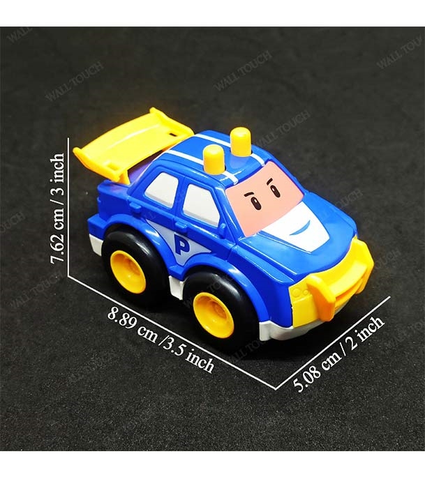 Buy Kid's 4 Pcs Food Grade Mini Plastic Pull And Back Car Set Online