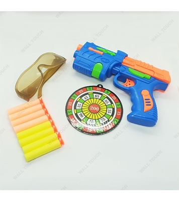 Buy Fires Foam Darts Shooter Plastic Soft Bullet Blaster Toy Gun With Suction Target Board Online