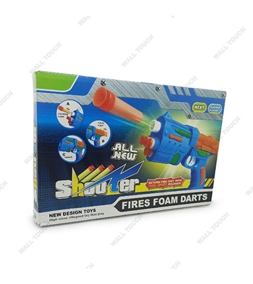 Buy Fires Foam Darts Shooter Plastic Soft Bullet Blaster Toy Gun With Suction Target Board Online
