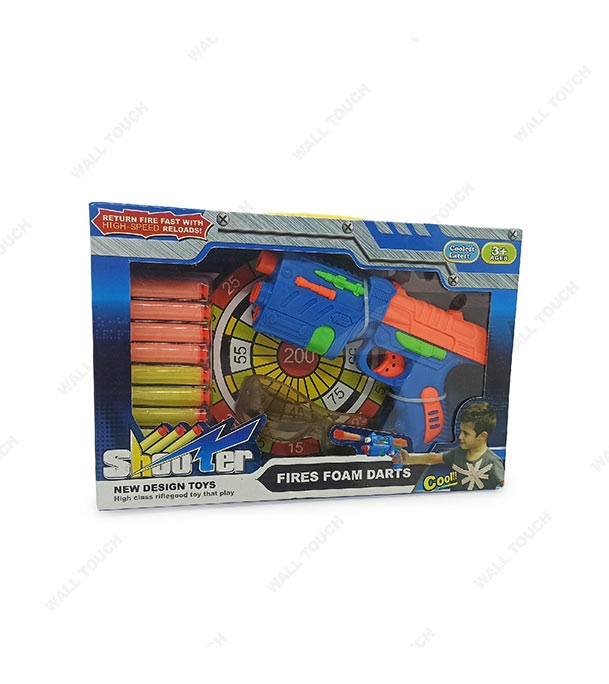 Buy Fires Foam Darts Shooter Plastic Soft Bullet Blaster Toy Gun With Suction Target Board Online