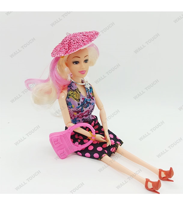 Buy Kid's Beauty Fashion Show Style Wonderful Barbie Doll Toy Black Online