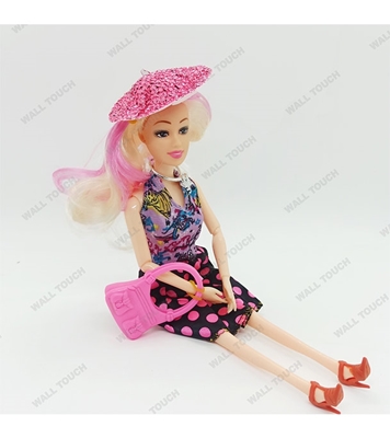 Buy Kid's Beauty Fashion Show Style Wonderful Barbie Doll Toy Black Online