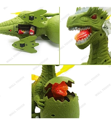 Buy Kid's Dinosaur Simulation Sound Toy Walking Dragon With Lights And Sounds Online