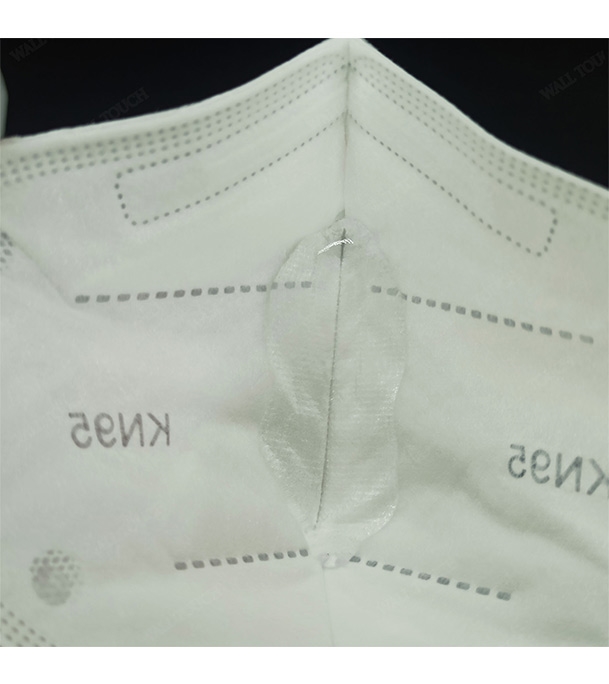 Buy 5 Layer Mccon Folding KN95 Protective Mask With PVC Nose Clip White 10 pcs Online