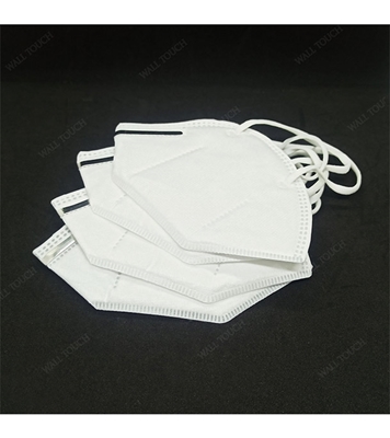 Buy 5 Layer KSL Folding KN95 Protective Mask With Steel Nose Clip White 10 pcs Online