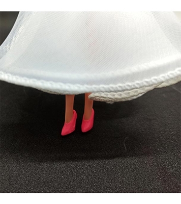 Buy Mini Doll Beautiful Dressed With Key Ring Online