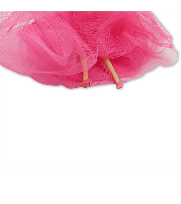 Buy Mini Doll Beautiful Dressed With Key Ring Pink Online