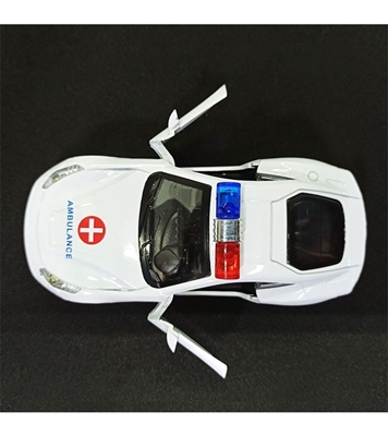 Buy Kid's Alloy Die cast Metal 1:32 Scale Rescue Police Toy Car Online