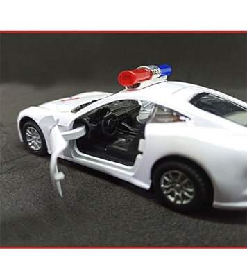 Buy Kid's Alloy Die cast Metal 1:32 Scale Rescue Police Toy Car Online