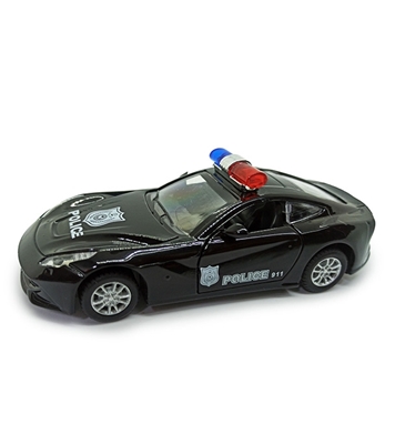 Buy Kid's Alloy Die cast Metal 1:32 Scale Rescue Police Toy Car Black Online