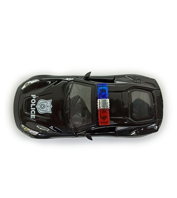 Buy Kid's Alloy Die cast Metal 1:32 Scale Rescue Police Toy Car Black Online