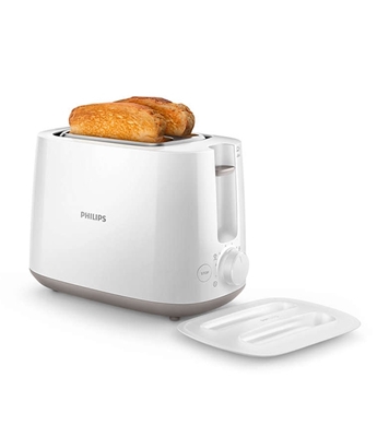 Philips HD2582/00 830-Watt 2-Slice Pop-up Toaster White