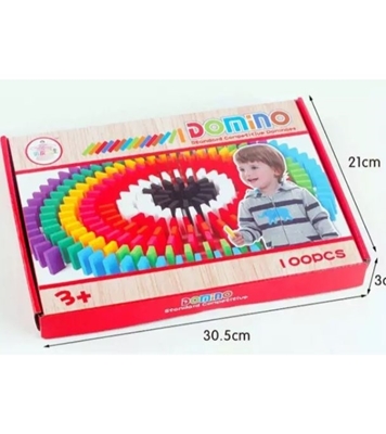 Buy Kid's Wooden Dominos Blocks Set Online