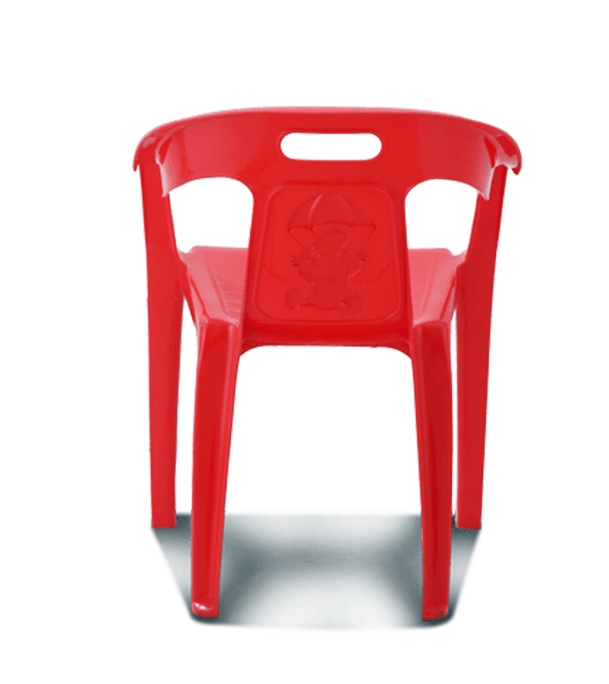 Picture of Plastic Baby Chair Red