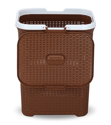Picture of Caino Laundry Basket Medium-Eagle Brown