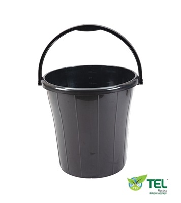 Buy Super Bucket 8L Black TEL Online at Best Price