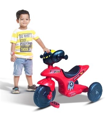 Buy Playtime Fusion Tri Cycle Red & Black Online at Best Price