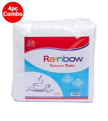 Buy Rainbow Restaurant Paper Napkin Online at Best Price