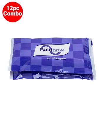 Buy Rainbow Wallet Tissue 12 Pcs Combo Online at Best Price