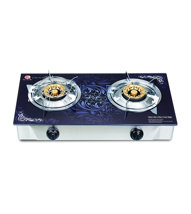 Buy Double Glass LPG Gas Stove Elegant Online