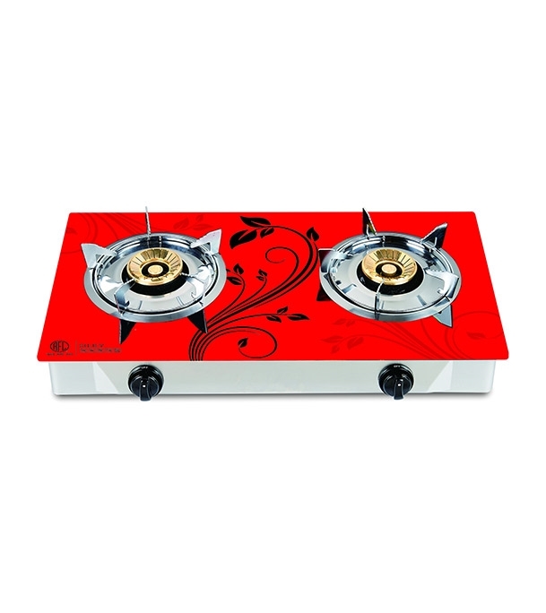 Buy Double Glass LPG Gas Stove Silky Online
