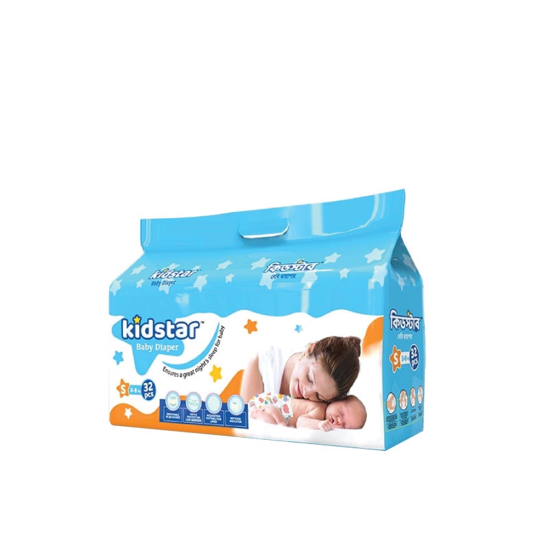 Buy Kidstar Baby Diaper Small 32 Pcs Online